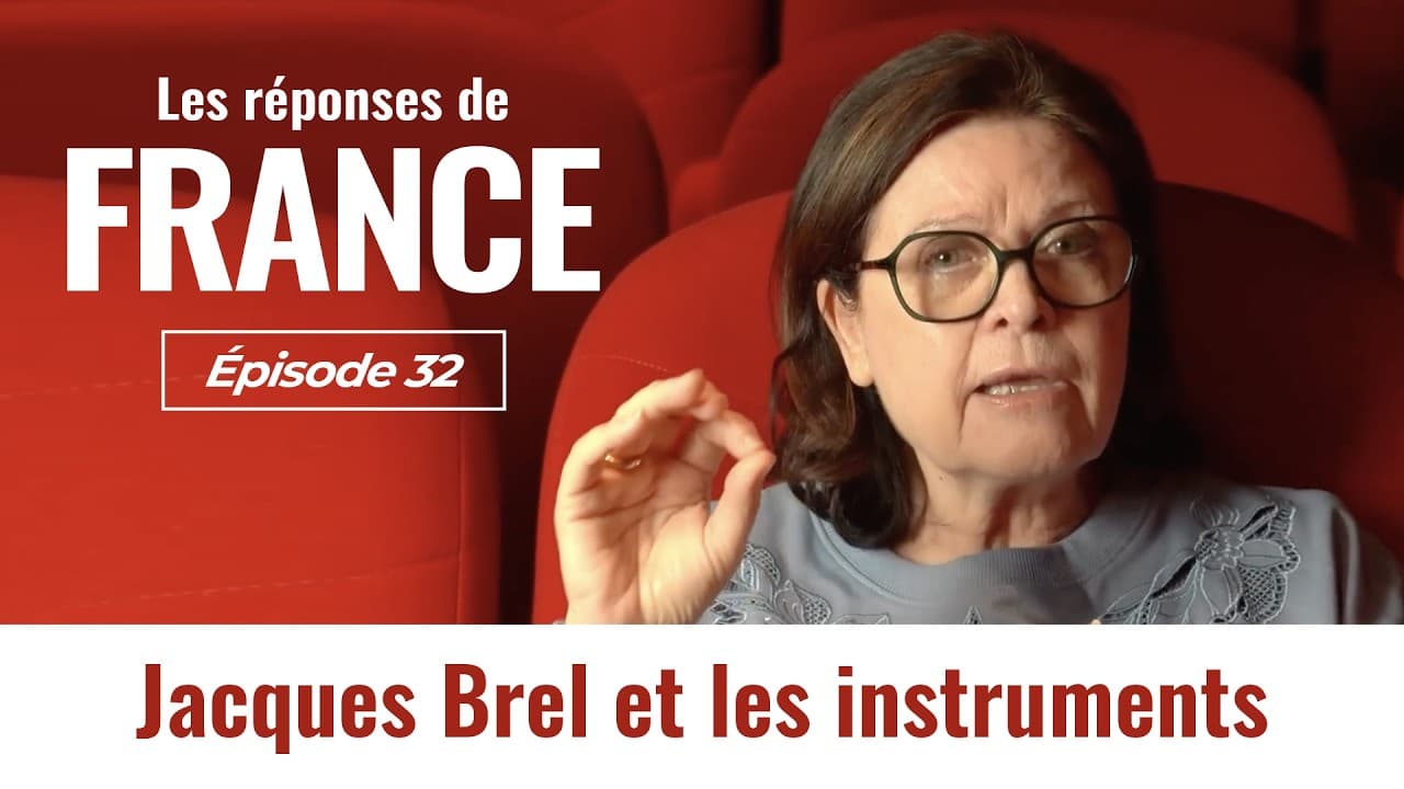 Jacques Brel et les instruments !